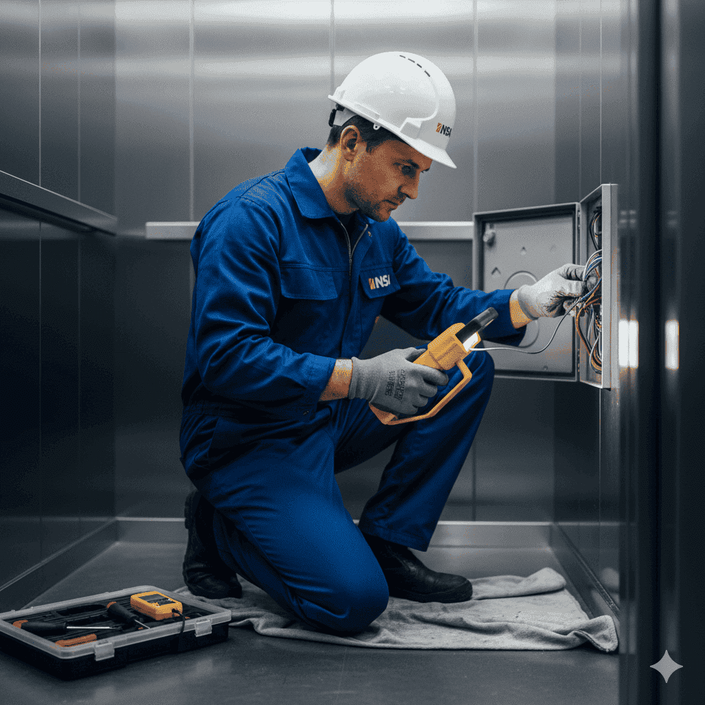 Ingenieros revisando planos